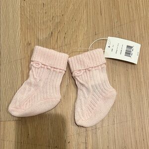 Vince baby Cozy cashmere Pink Baby Socks